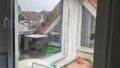 Blick v Küche auf Terrasse