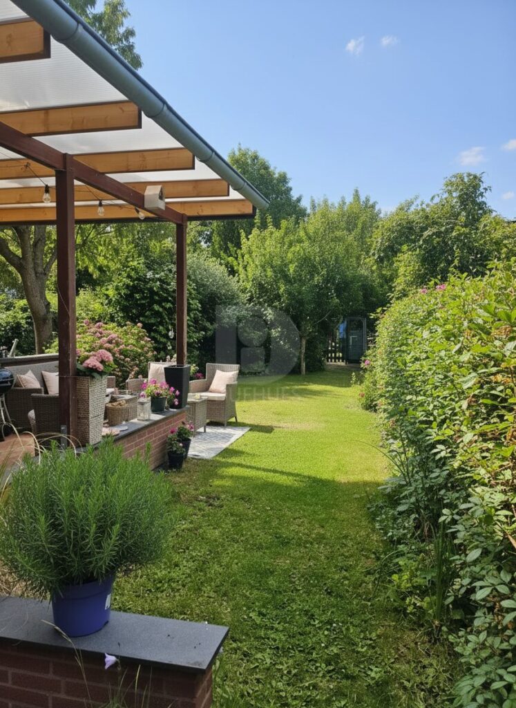 Terrasse u. Garten